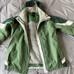 The North Face jacket 3-in-1